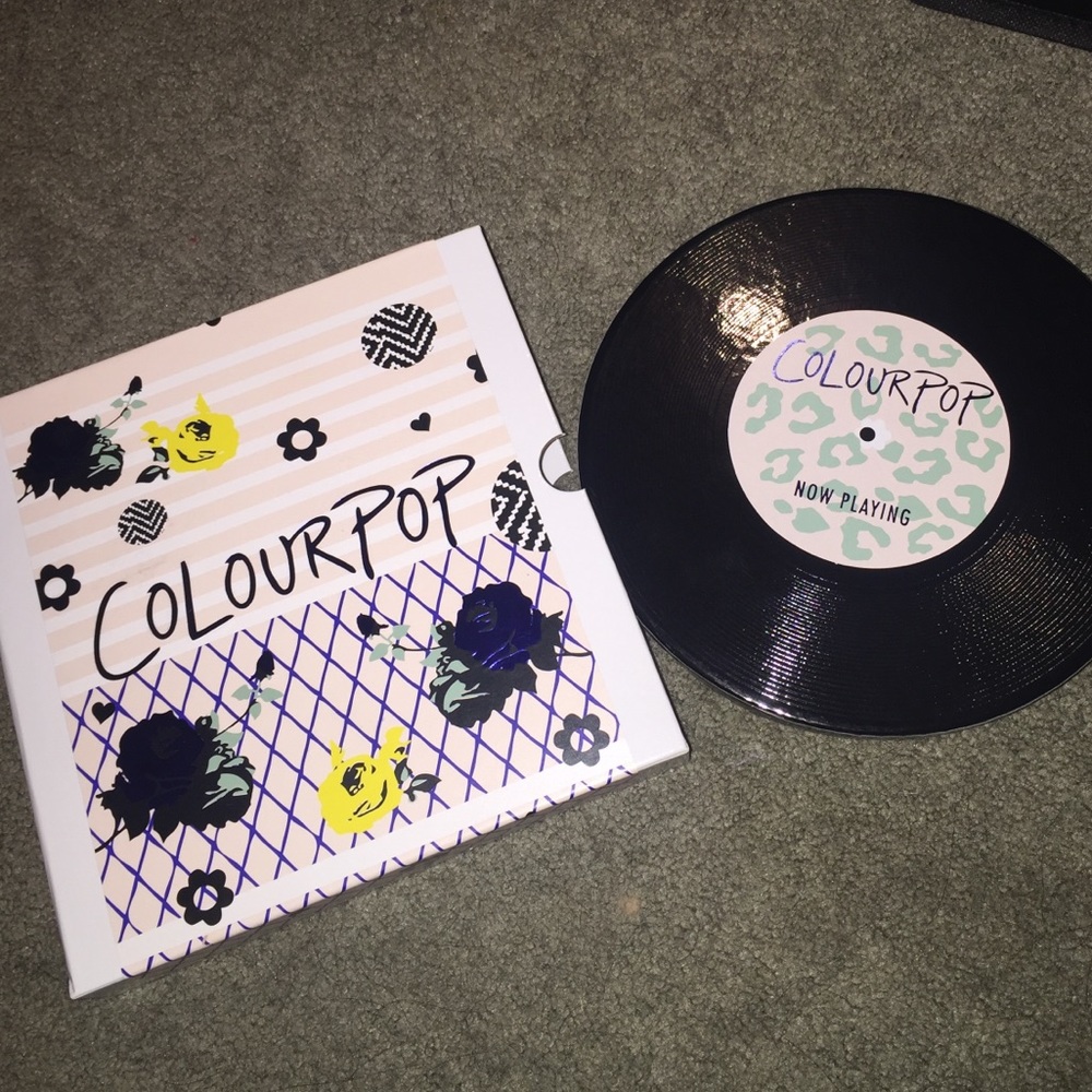 ColourPop limited edition collecters packaging